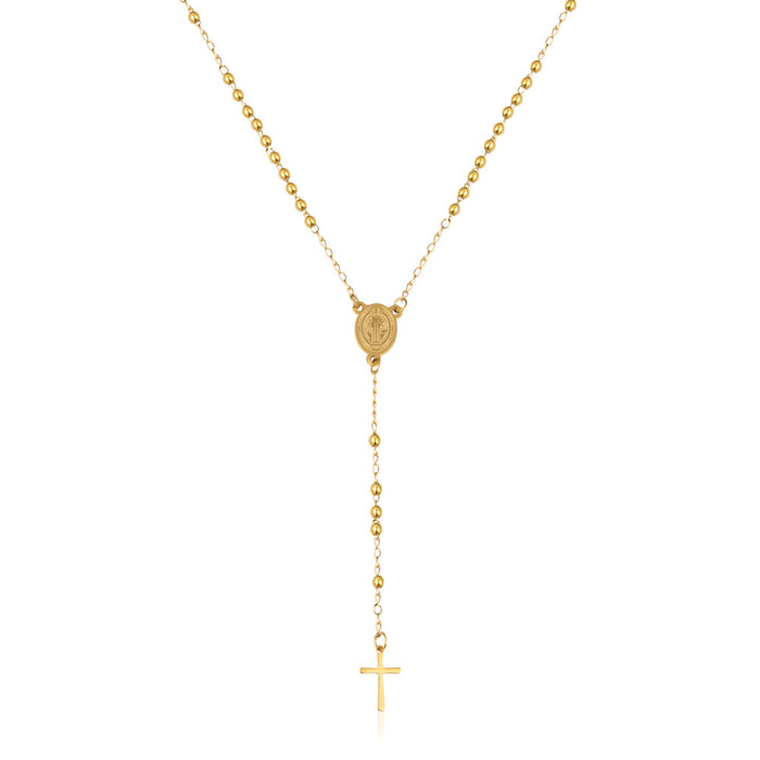 Wholesale Stainless Steel Retro Geometric Choker Necklace