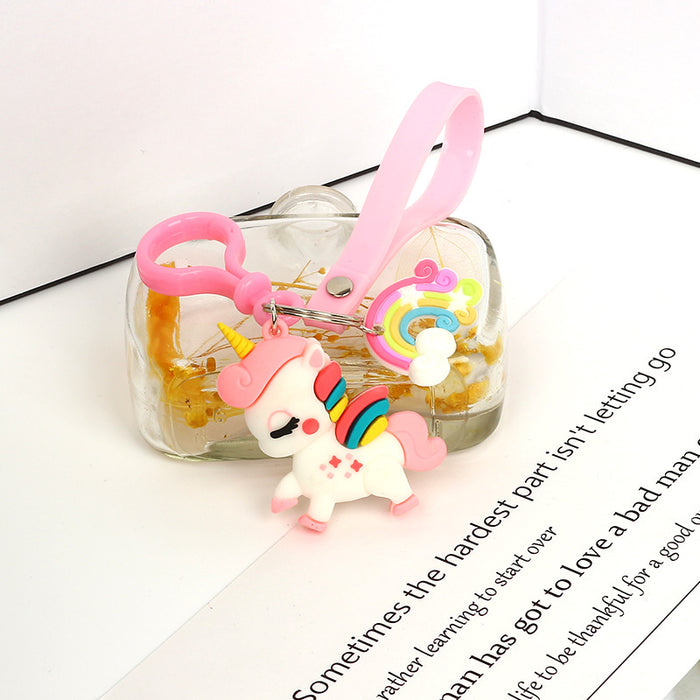 Wholesale Pony Doll Bag Pendant PVC Soft Glue Cartoon Keychain JDC-KC-Aohong015