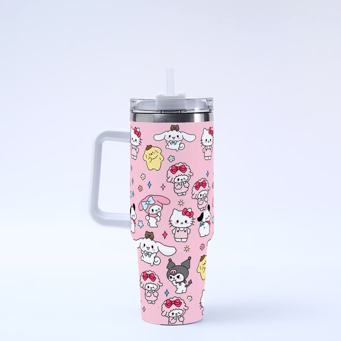 Wholesale 40oz Car Cup  Cartoon Stainless Steel  ice bullies cup Tumbler Thermos Cup