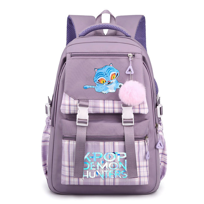 Wholesale  Kpop Printed School Bag Junior High School Large Capacity Backpack