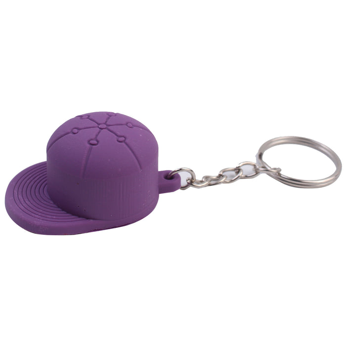 Wholesale Creative 3D Hat Keychain Pvc JDC-KC-MiLai015