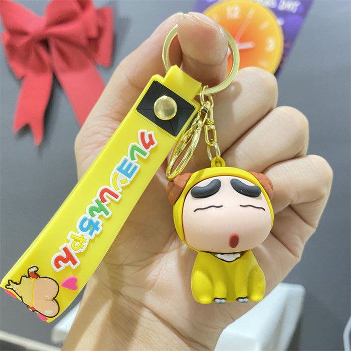 Wholesale PVC Cute Cartoon Doll Keychain JDC-KC-WuYi065