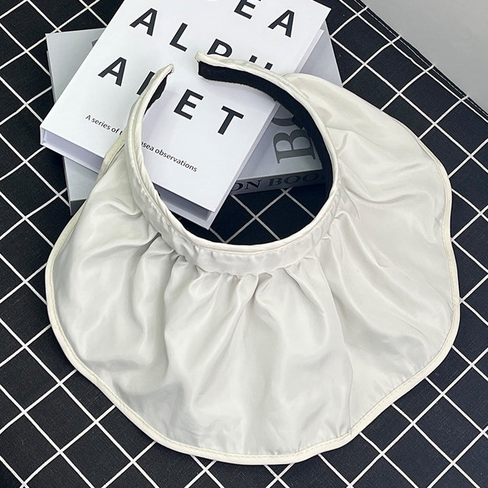 Wholesale Shell hat for sun protection, UV protection, and outdoor sun hat with an empty roof