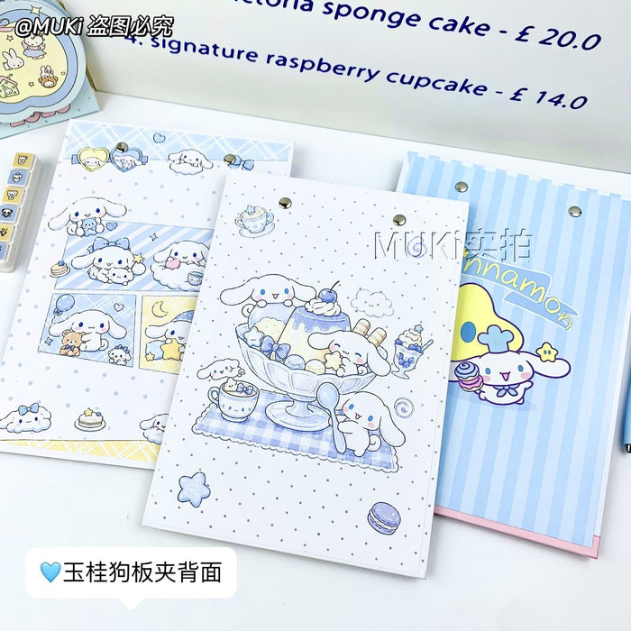 Wholesale Cute Cartoon Dog Board Clip Sticky Note Pad - Portable Memo Notebook Gift