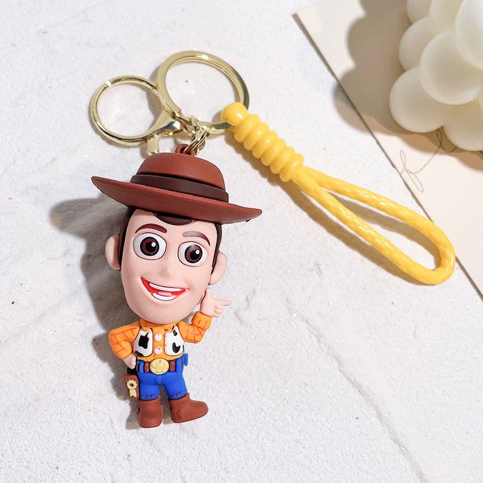 Wholesale Doll Silicone Keychain Hanging Doll