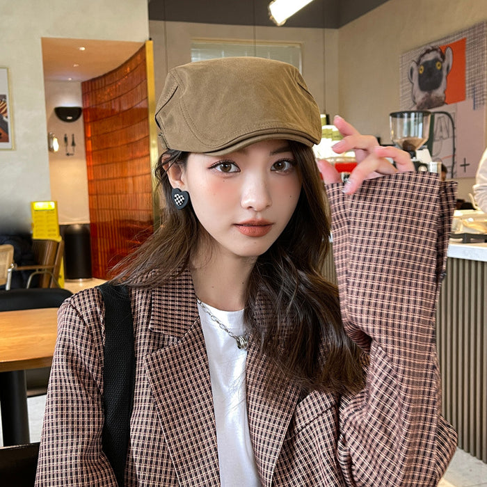 Wholesale beret women's summer peaked cap hat Sun Protection Hat