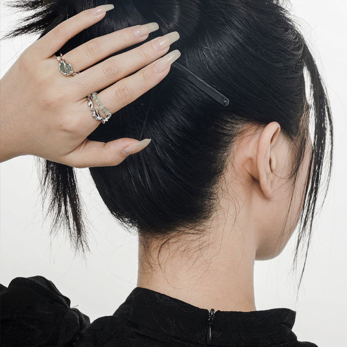 Wholesale Bamboo Ring Female Design S925 Sterling Silver Bamboo