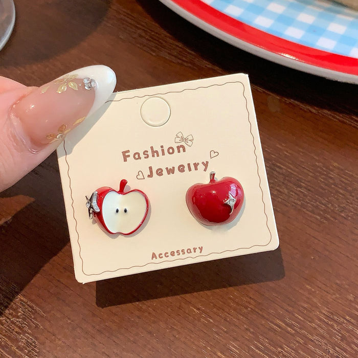 Wholesale Cute Red Earrings Studs Set for Everyday Jewelry Accessory