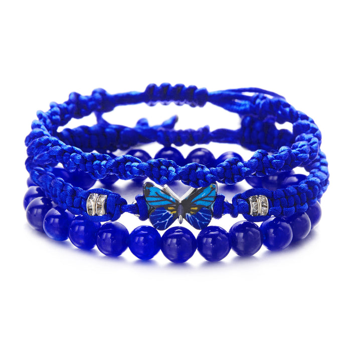 Wholesale  butterfly combination necklace fashion beads