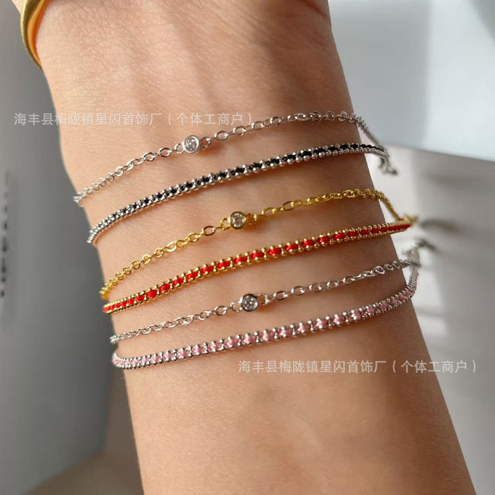 Wholesale Woven Red Rope Double Layer Bracelet, Birthyear Red Hand Rope