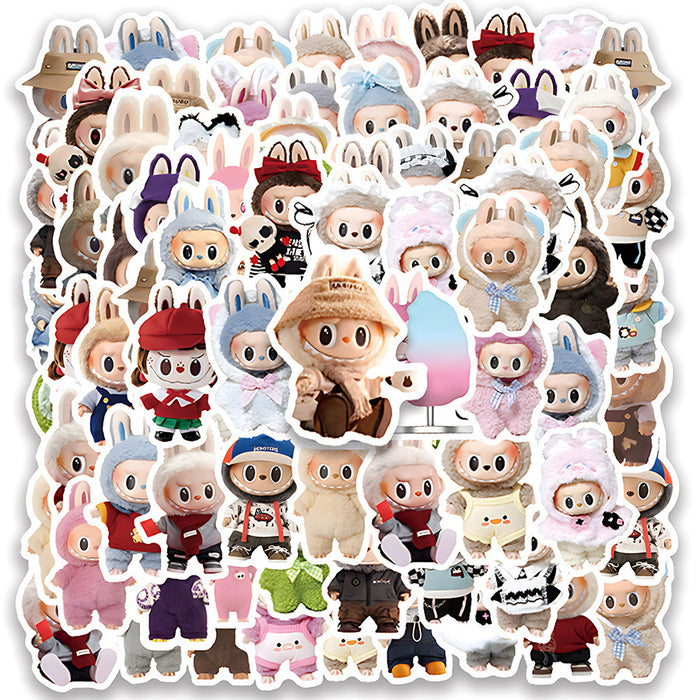 Wholesale Cute Cartoon Waterproof Decorative Stickers for Mobile Phones,  Computers,  Water Cups,  Self-Adhesive Material Stickers