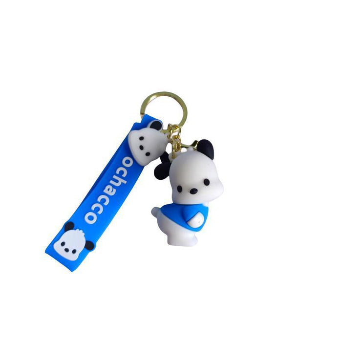 Wholesale Cartoon Silicone Doll Keychain JDC-KC-MingT041