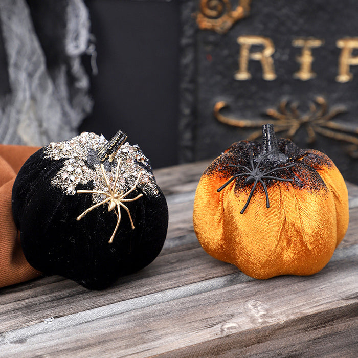 Wholesale  Decorations Style Artificial  Pumpkin Ornaments Dolls Holiday Gifts