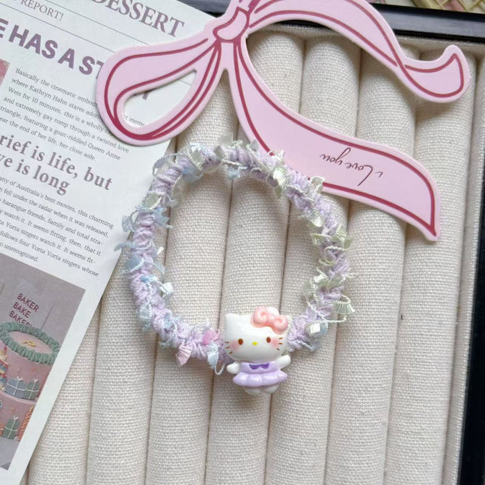 Wholesale Cartoon Bow Kt Hair Ribbon Hair Rope Gift Cute Headband Hair Accessories