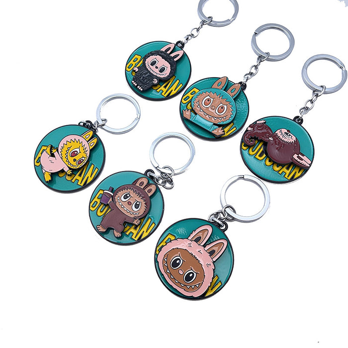 Wholesale Alloy Big-Head Keychain