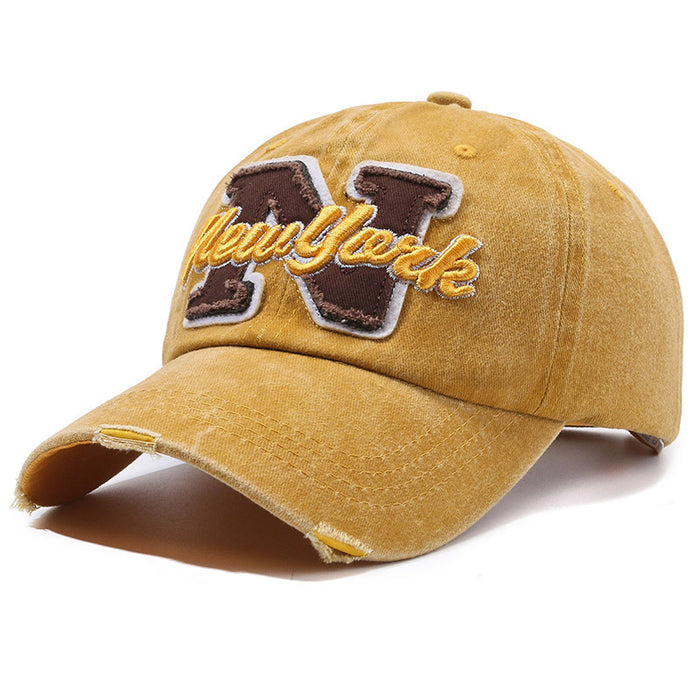 Wholesale Washed Sun-Protective Baseball Cap