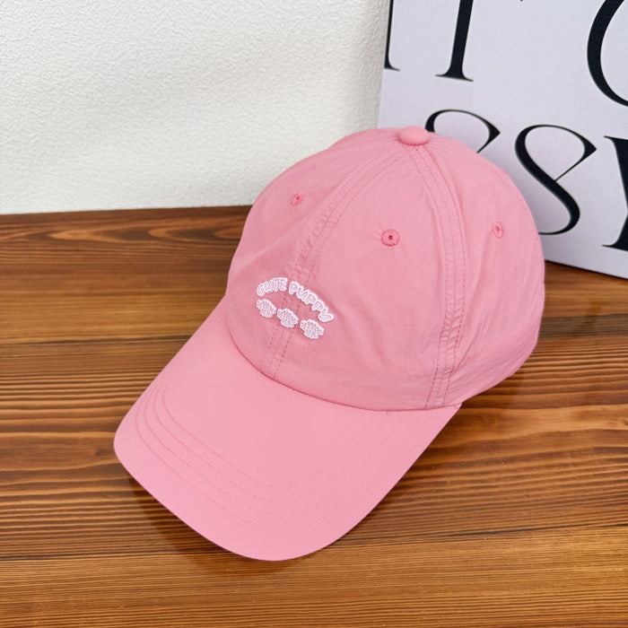 Wholesale Ultra thin hat, breathable quick drying baseball cap, outdoor sports sun hat, casual duckbill cap