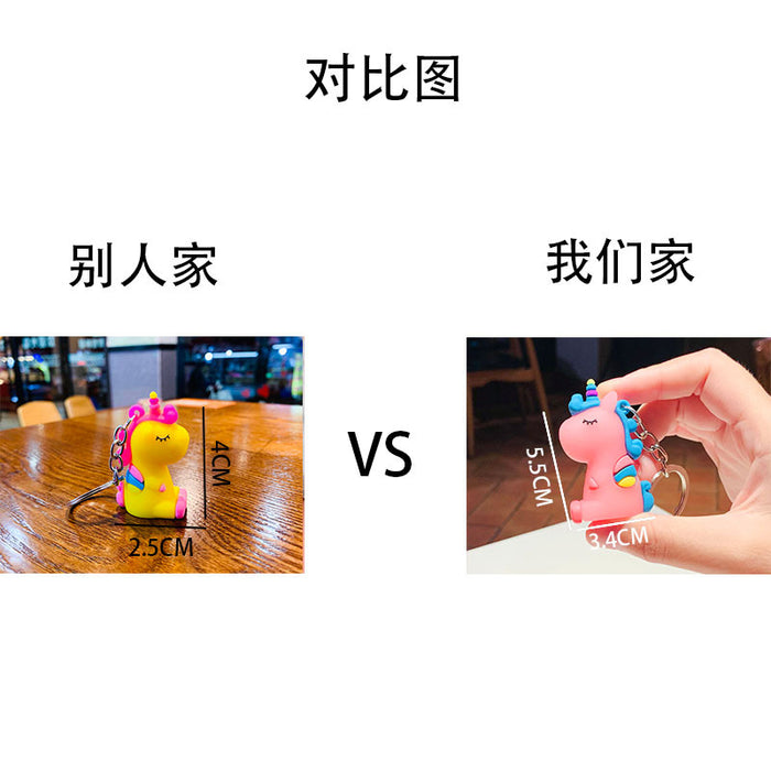 Wholesale Creative Cute Cartoon Keychain Small Pendant Bag Pendant Couple Car Accessories Backpack Pendant