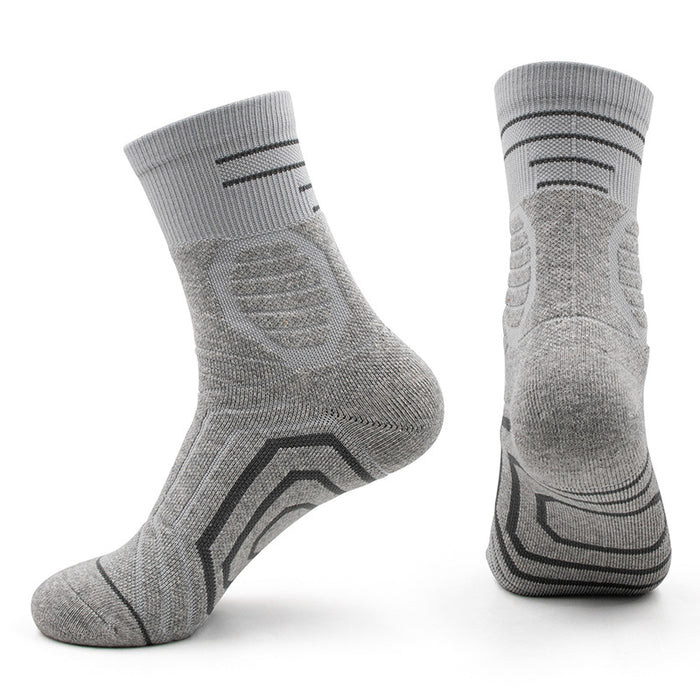 Wholesale Middle tube football socks, children's anti slip socks, thickened towel bottom sports socks, looped socks