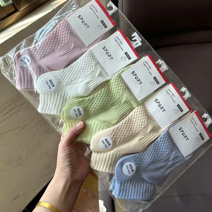 Wholesale Socks, Short Socks, Thin Low cut Sports Socks, Zhuji Cotton Socks, Versatile Women's Socks