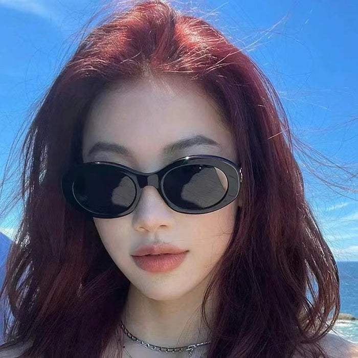 Wholesale Acrylic sunglasses with a high-end feel, popular European and American sunglasses, retro style sunglasses