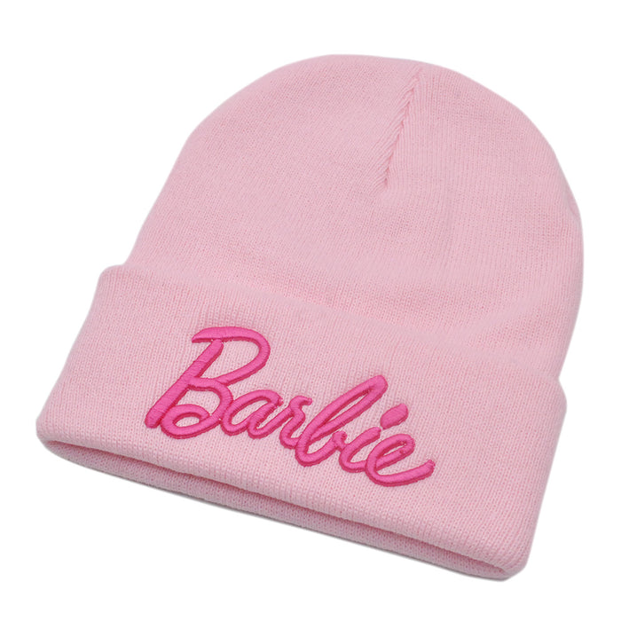 Wholesale Autumn and Winter Warmth Cute Embroidery Acrylic Fiber Hat JDC-HT-HaiPu003