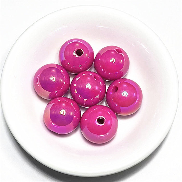 Wholesale 300pcs 14MM Colorful Shell Resin Beads JDC-BDS-Xiaox004