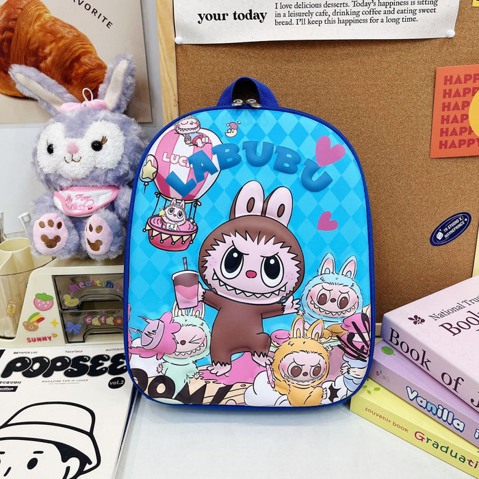 Wholesale Bag Cloth Backpack for Boys and Girls Kindergarten School Bag Baby Cartoon Hard Shell Bag