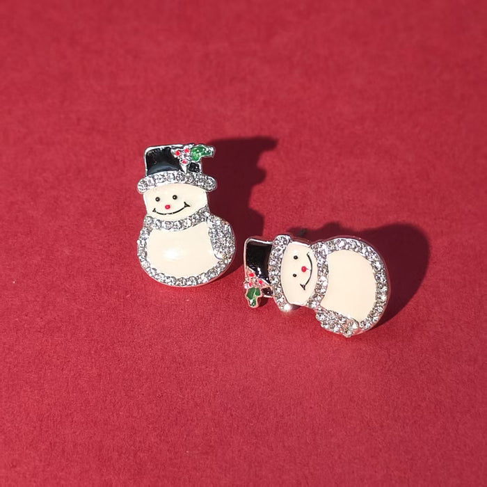Wholesale Cute Cartoon Niche Christmas Earrings