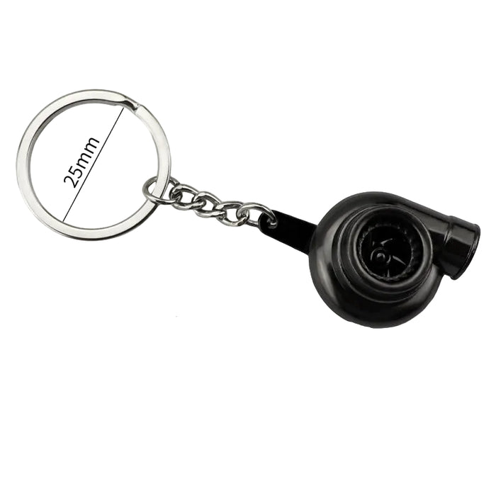 Wholesale Mini Metal Turbo Keychain