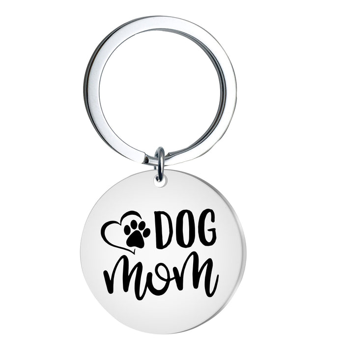 Wholesale Stainless steel keychain engraved gift