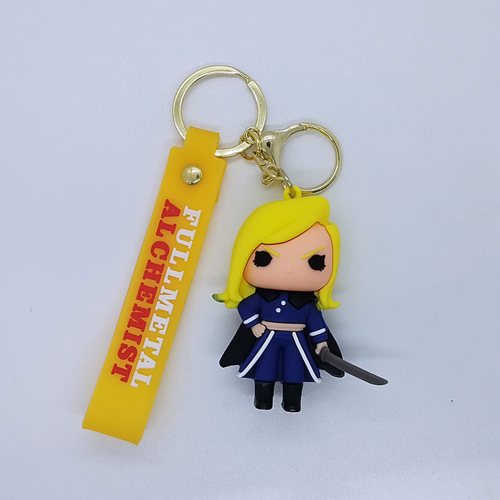 Wholesale Cartoon alchemist doll key chain pendant bag car key chain pendant