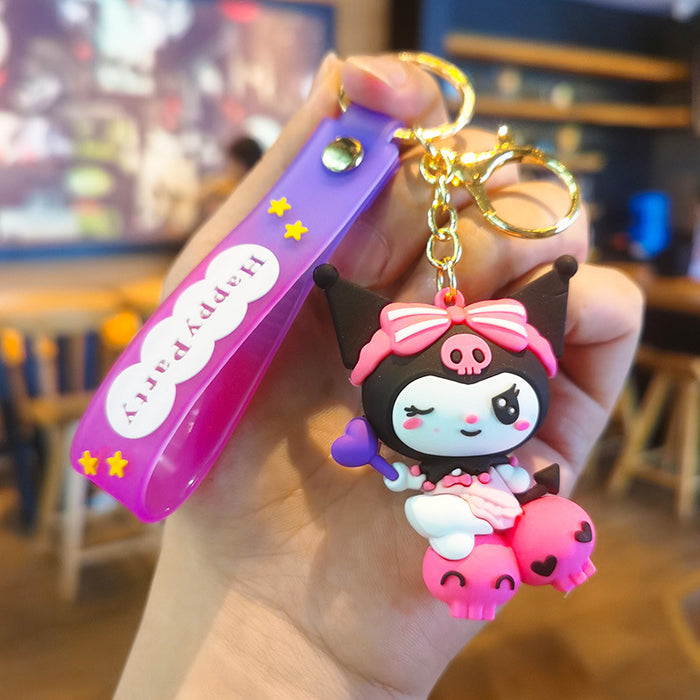 Wholesale Happy Classy Doll Pendant Keychains