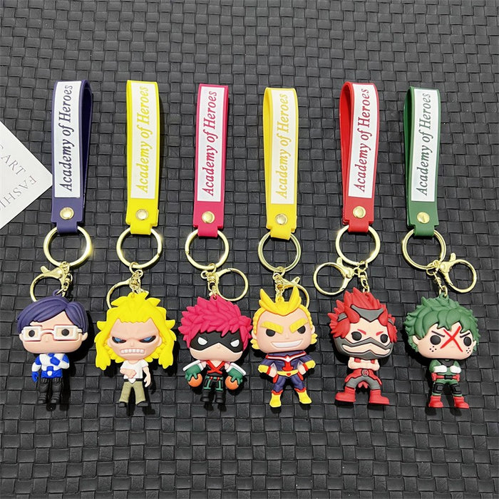 Wholesale Creative Cartoon PVC Soft Keychains JDC-KC-JinB017