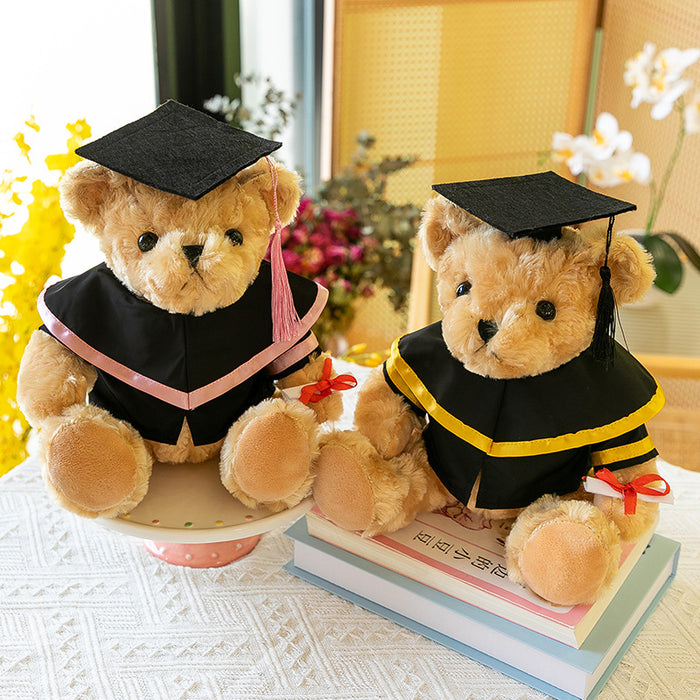 Wholesale Graduation Doll Bear Bachelor Doll JDC-DO-MW017