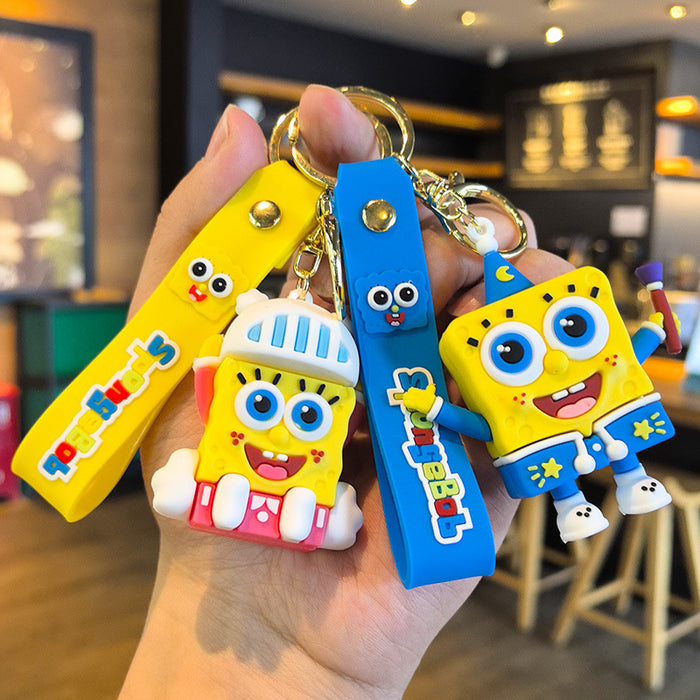 Wholesale Rubber Keychain Car Key Accessory Boutique Resale Gift