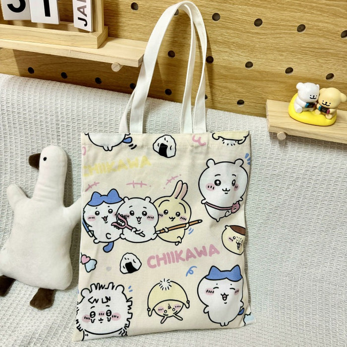 Wholesale Cute Cartoon Large-Capacity Canvas Shoulder Bag