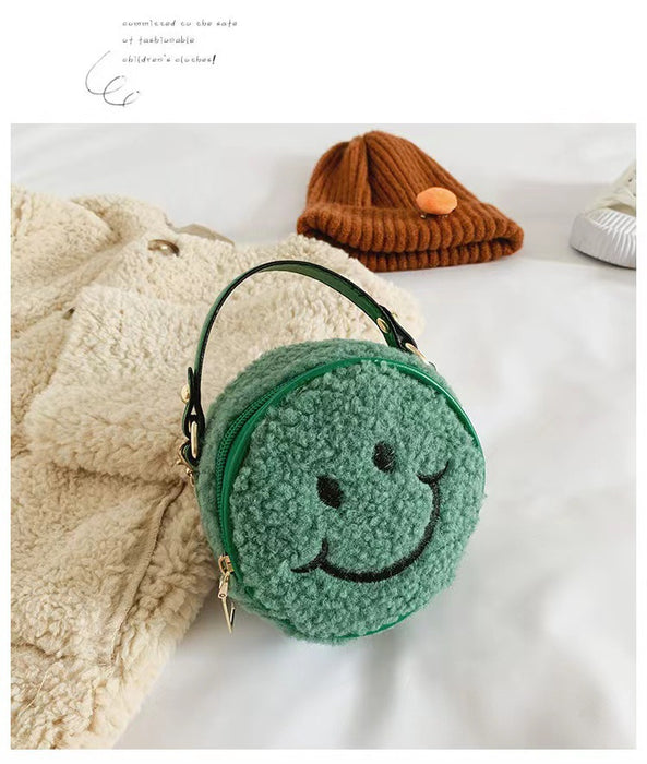 Wholesale Children's bag crossbody bag fashionable plush chain shoulder