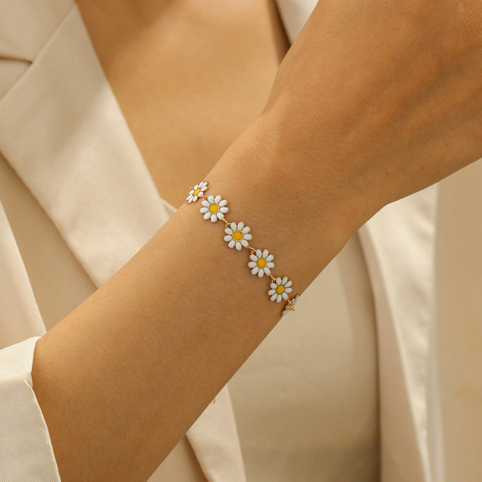 Wholesale Personalized, fashionable, creative flower bracelet jewelry