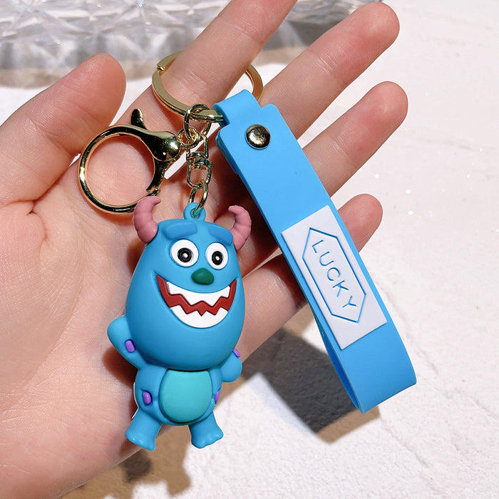 Wholesale Cartoon Silicone Doll Keychain JDC-KC-QiChao058