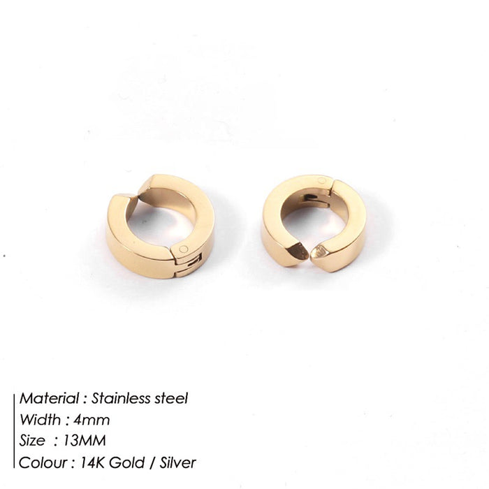 Wholesale  No-drill Stainless Steel Ear Clips Unisex Bone Clamp Earrings  Jewelry Accessories