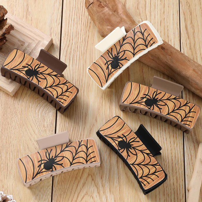 Wholesale  yellow square shark grip Hair Clips