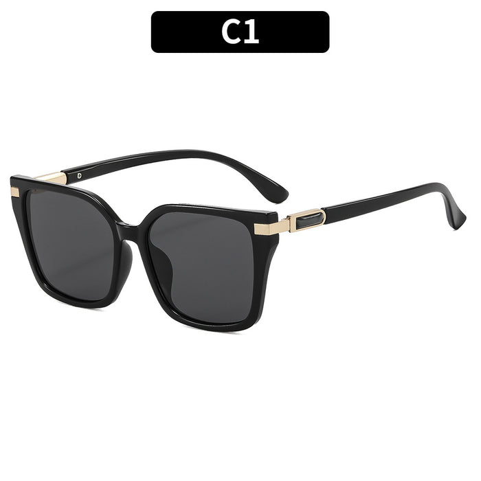 Wholesale Retro Square Frame Sunglasses UV400 Sun Protection for Women Men Trendy Chic Fashion Accessory