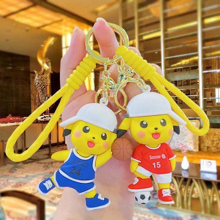 Wholesale Cartoon Silicone Doll Keychain JDC-KC-MingT033