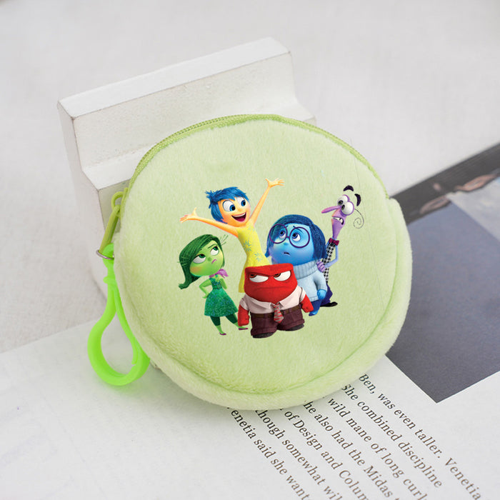 Wholesale Plush Cartoon Printed Coin Purse JDC-WT-WuDuomei002