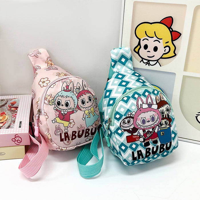 Wholesale Cartoon Chest Bag Fashion Cute Children's Bag Boys and Girls Leisure Coin Purse Shoulder Crossbody Bag Children's Backpack