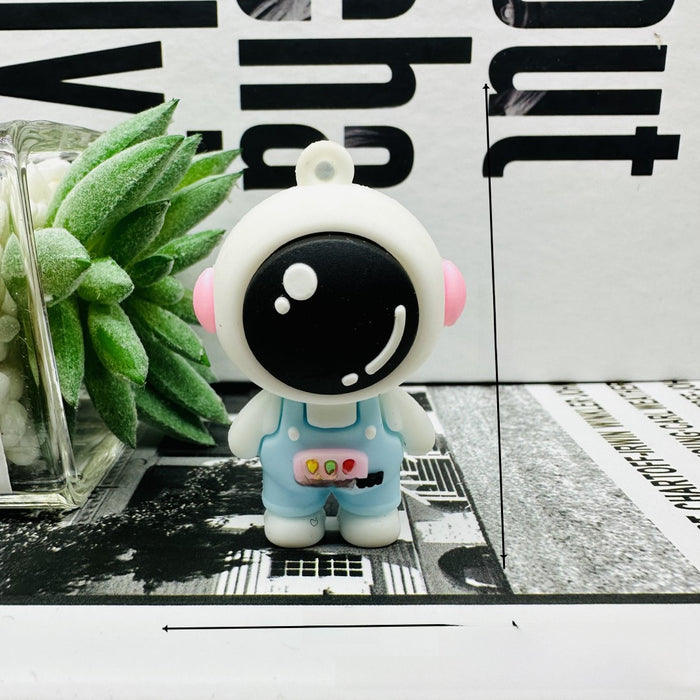 Wholesale Keychain Cartoon Doll Creative Soft Plastic Pendant