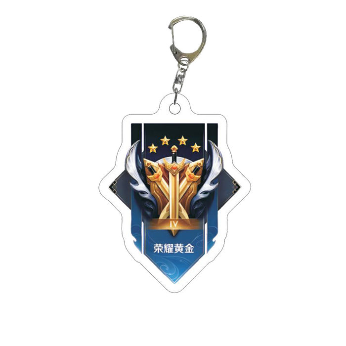 Wholesale Game-themed acrylic keychain accessory