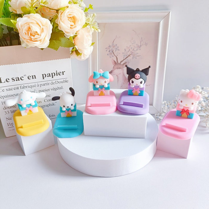 Wholesale PVC Cartoon Doll Mobile Phone Holder JDC-PS-MingT009