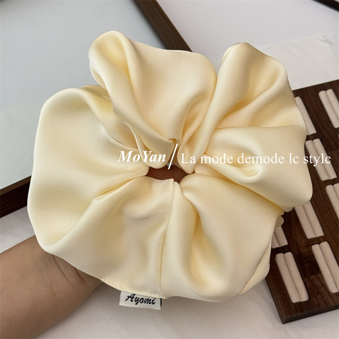 Wholesale Hair Ring Elegant Tie Rope Women's Simple Rubber Tendon Ball Hair Rope Tie Head Flower